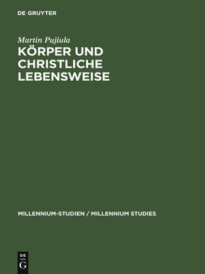 cover image of Körper und christliche Lebensweise